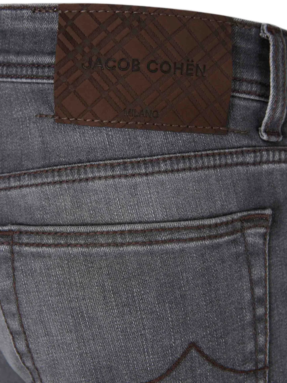 Jacob Cohën Slim-fit jeans Grijs