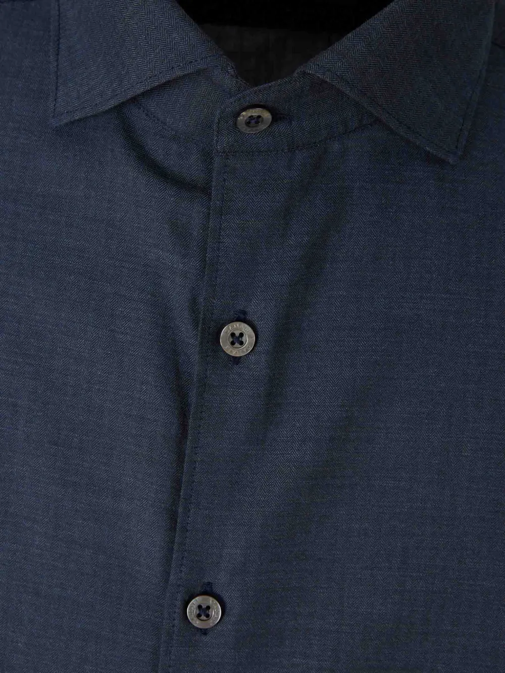 Canali Katoenen overhemd Blauw