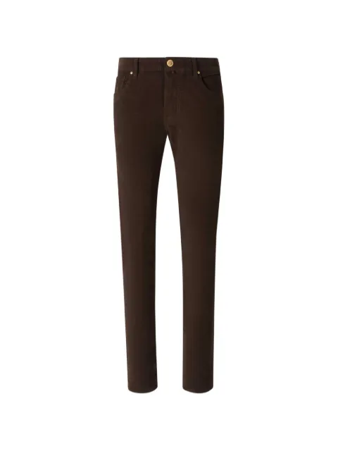 Jacob Cohën corduroy-effect five-pocket jeans
