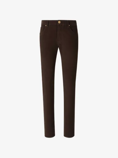 Jacob Cohën corduroy-effect five-pocket jeans