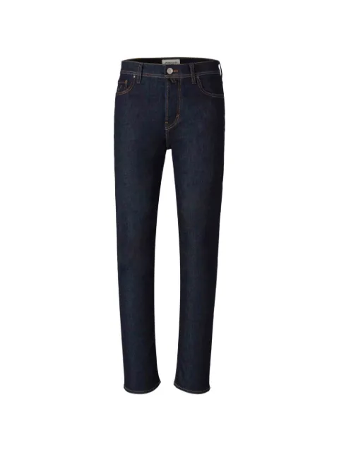 Jacob Cohën logo-patch slim-fit jeans