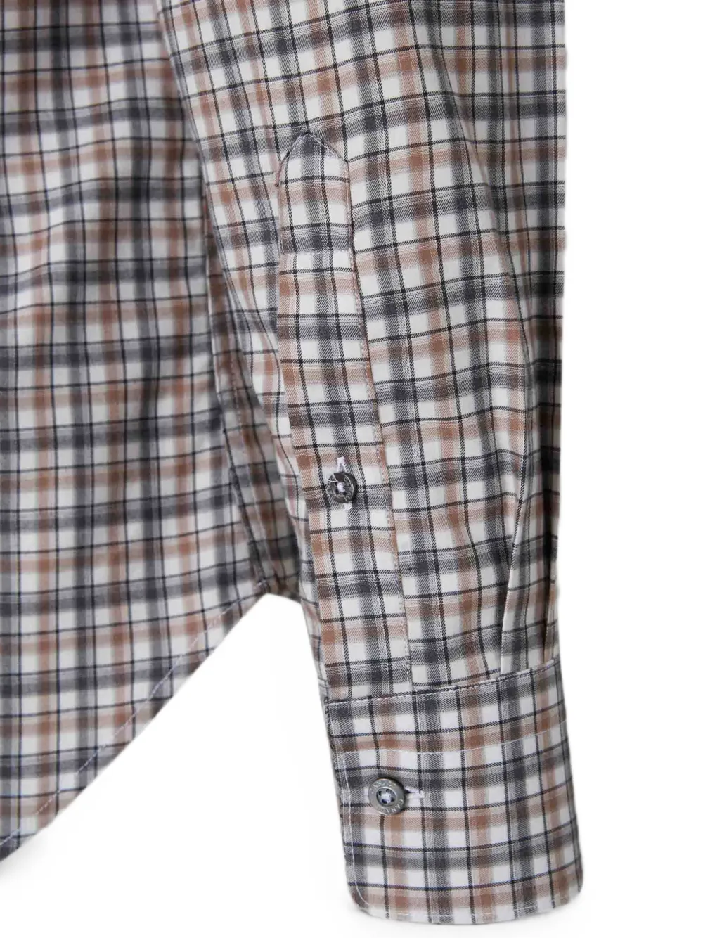 Canali Katoenen overhemd Beige