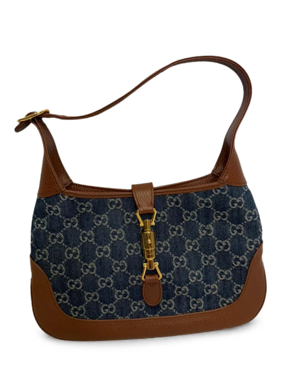 Gucci Pre-Owned Jackie 1961 Monogram shoulder bag - Blu