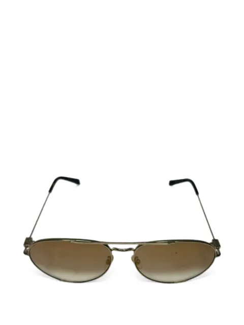 Givenchy Pre-Owned double bridge pilot sunglasses
