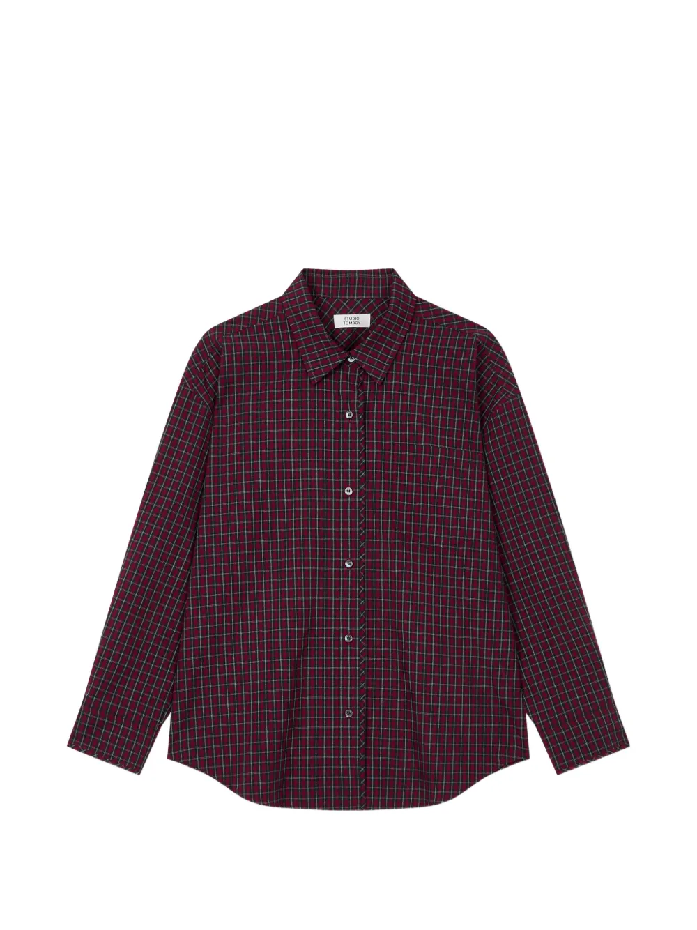TOMBOY Kariertes Hemd - Rot