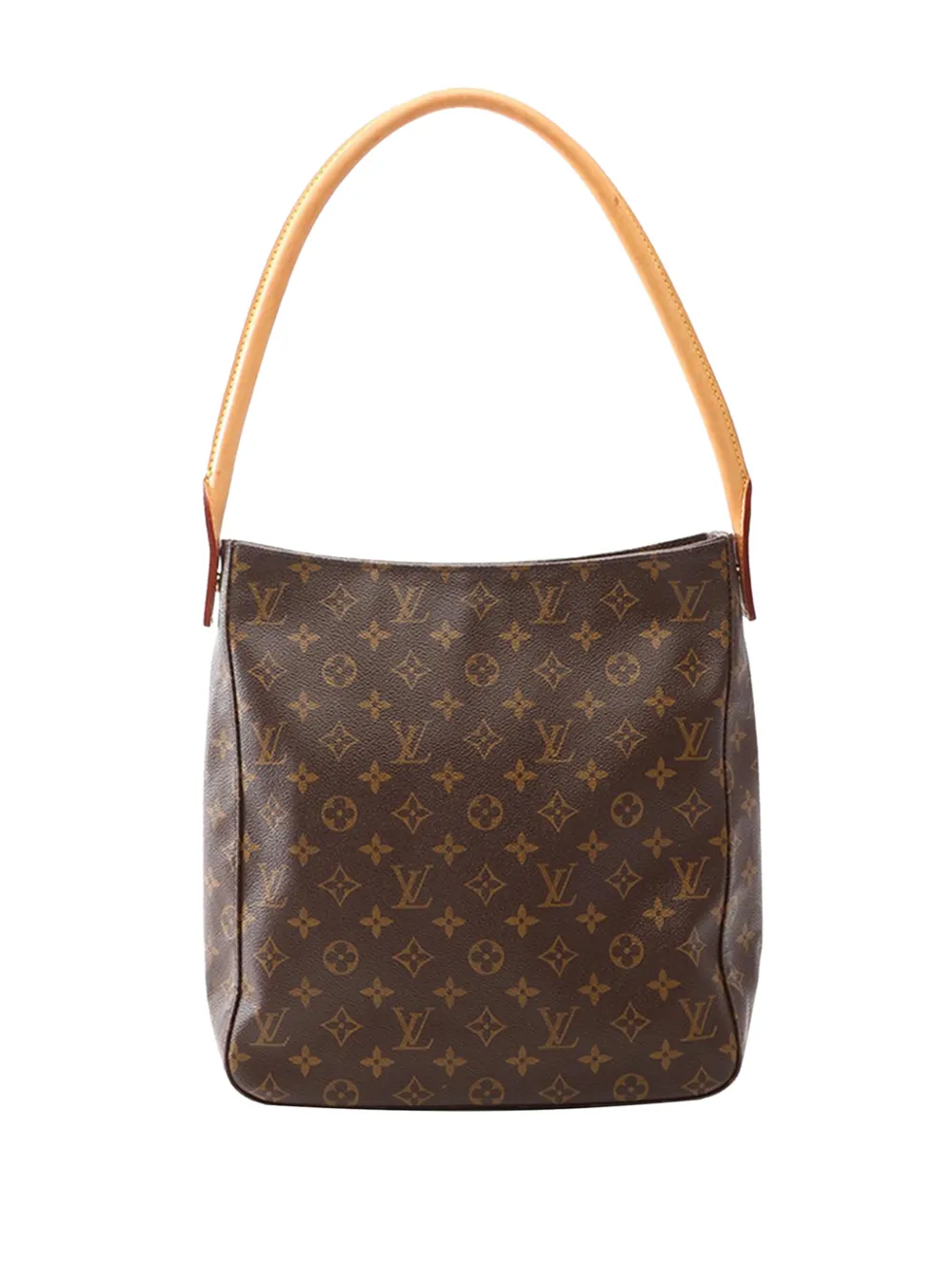 Louis Vuitton Pre-Owned 2001 Monogram Looping GM shoulder bag - Brown