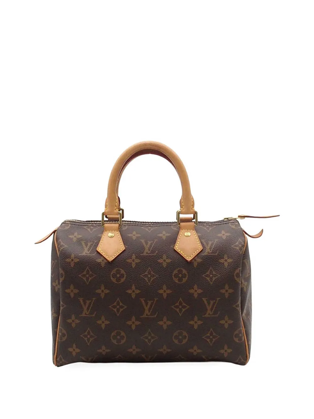 Louis Vuitton Pre-Owned 2021-2026 Monogram Speedy Boston-Tasche 25cm - Braun