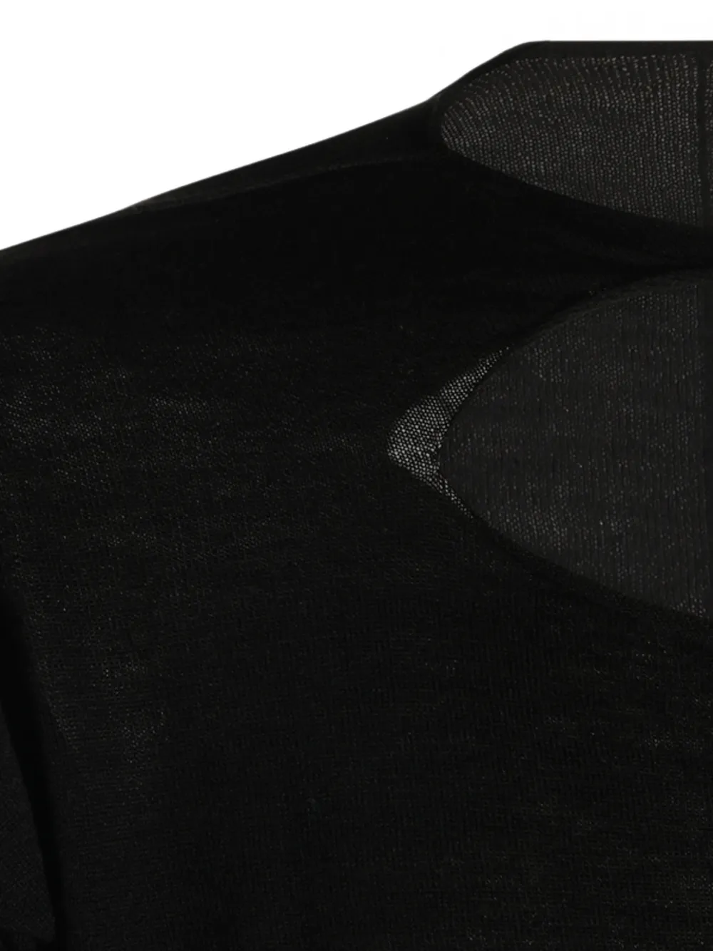 Rick Owens Trui met uitgesneden detail Zwart