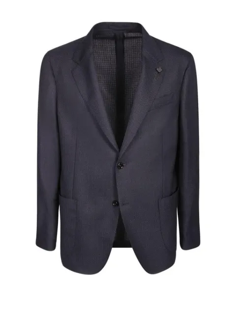 Lardini Roma flower-detail blazer