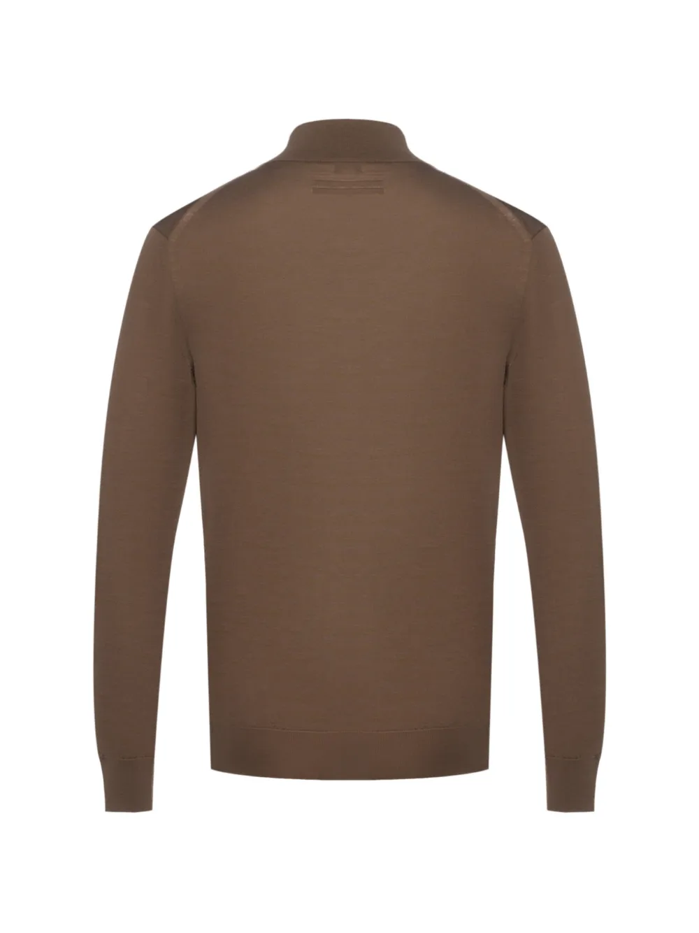 Zegna Trui met hoge hals Bruin