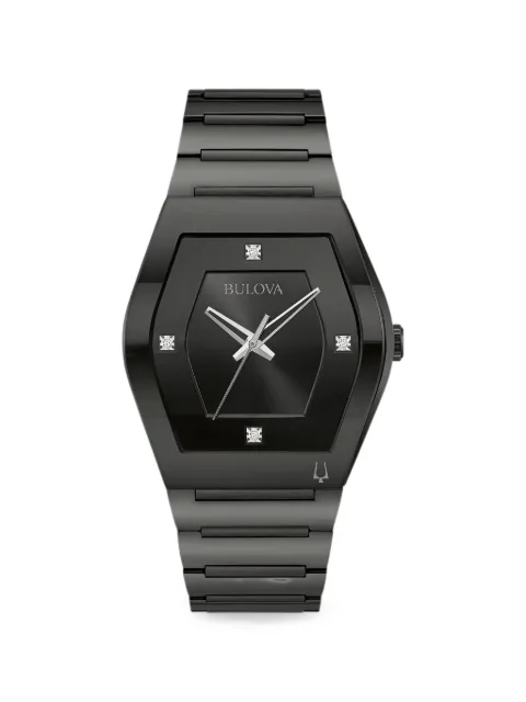 Bulova Gemini diamond 40mm watch