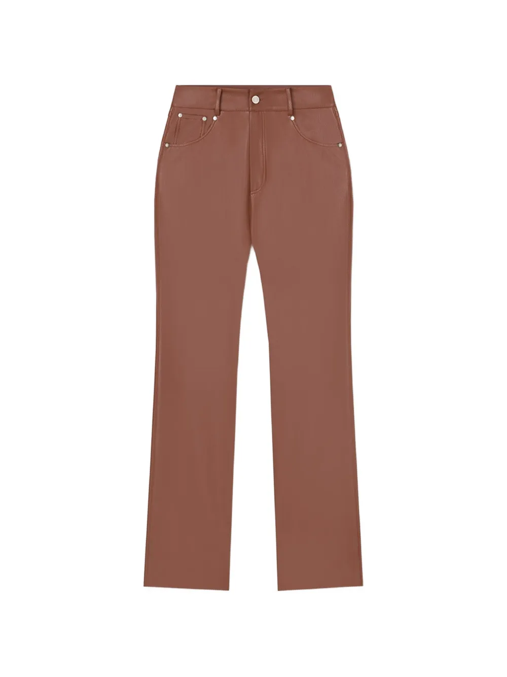 Nanushka Jacoba five-pockets trousers - Brown
