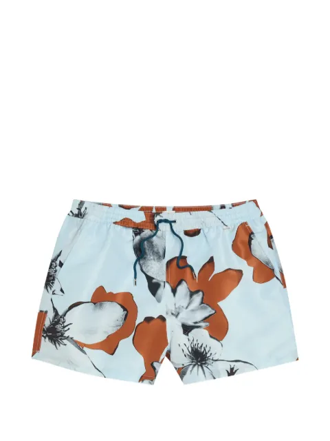 Paul Smith short de bain fleuri à lien de resserrage