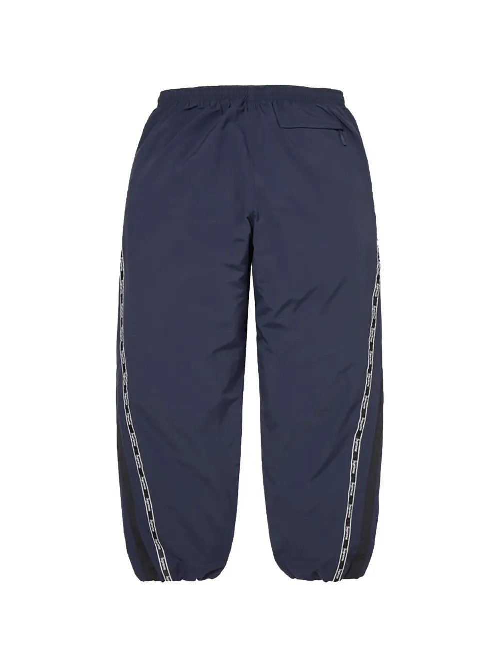 Supreme logo-tape track pants Blauw