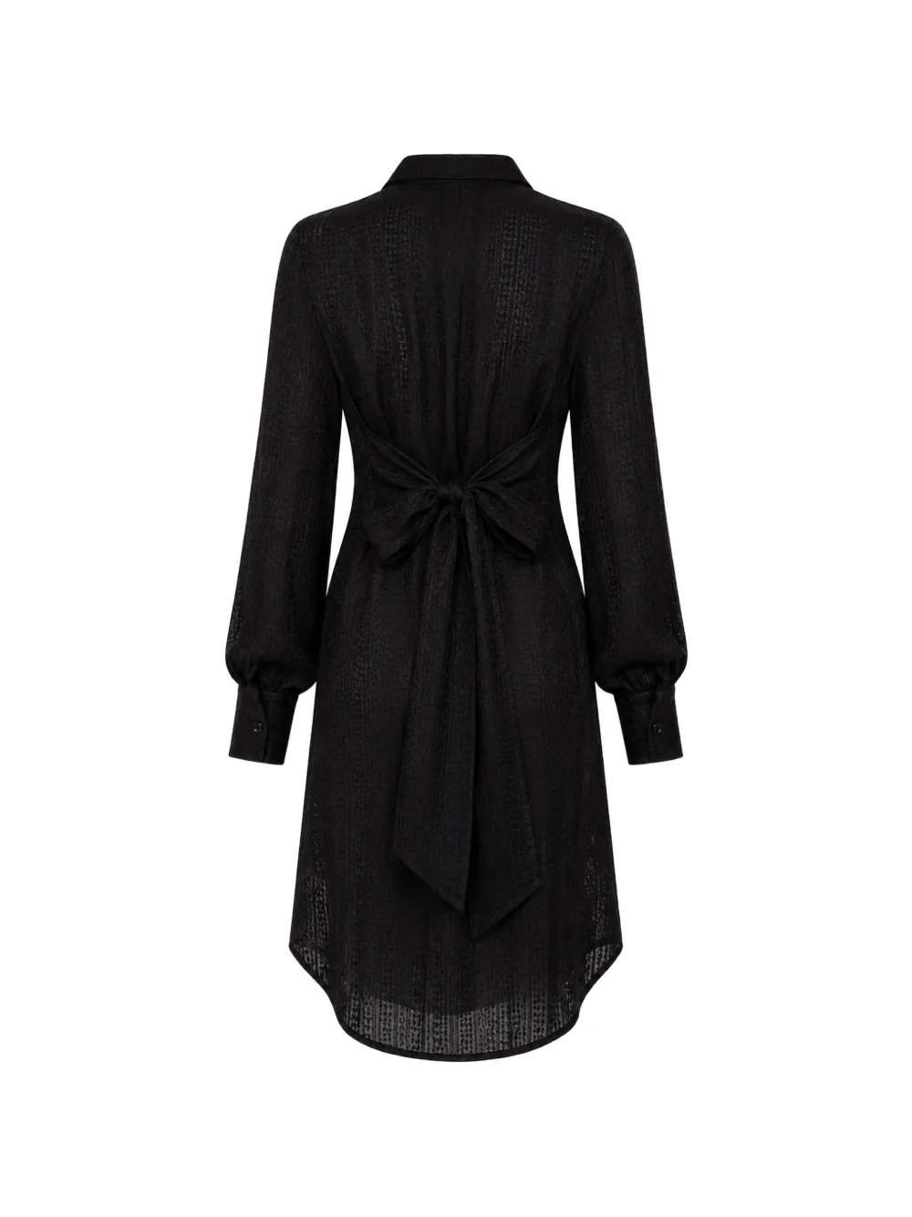 LIU JO Shirtjurk met strikdetail Zwart