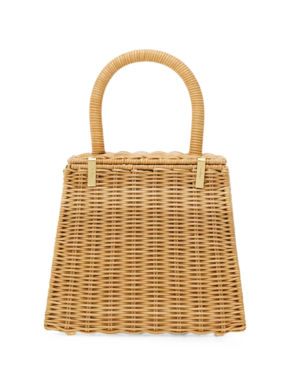 Ferragamo shopper met magnetische sluiting Beige