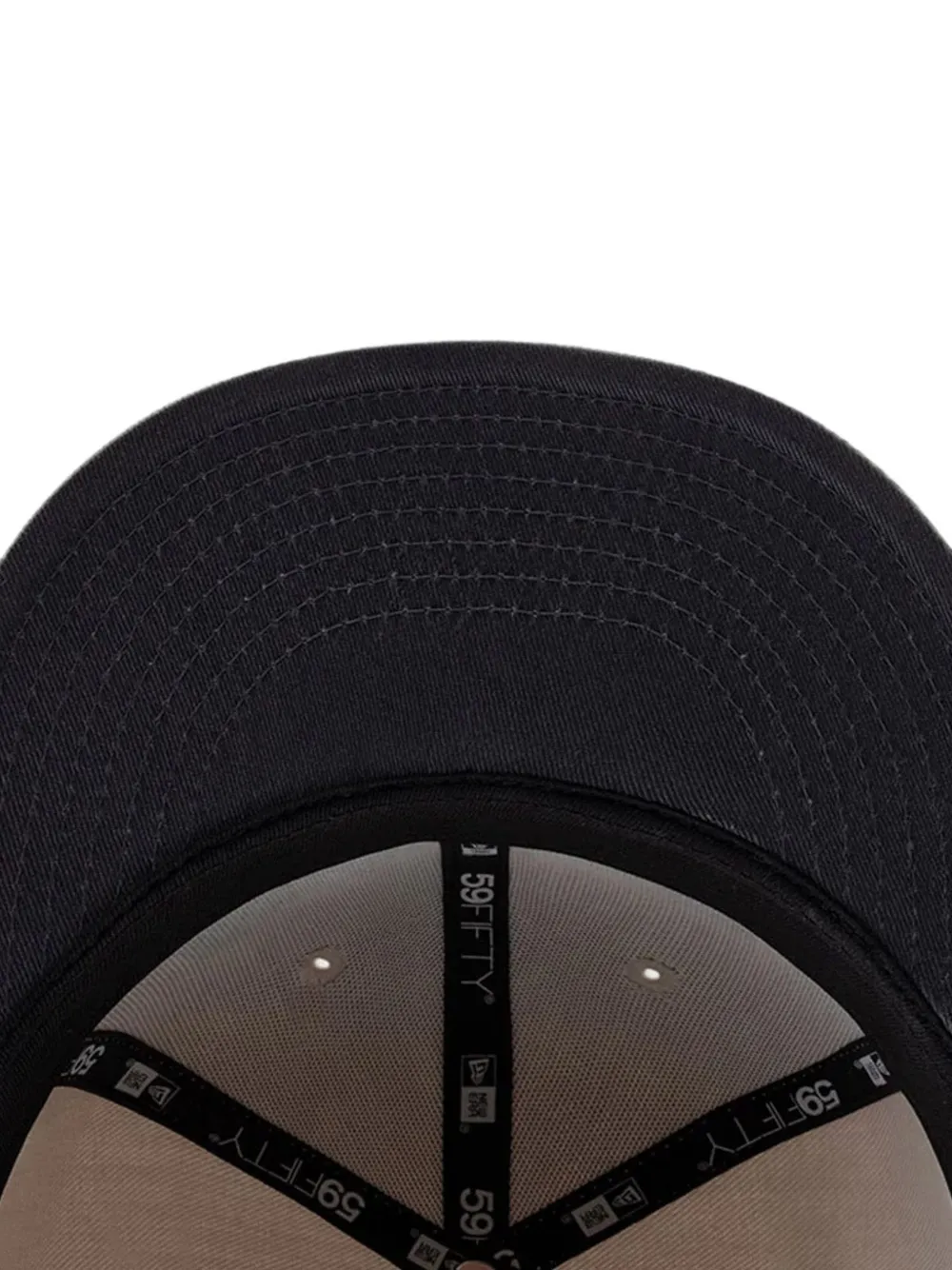 NEW ERA CAP DIY Note 59Fifty pet met geborduurd logo Beige
