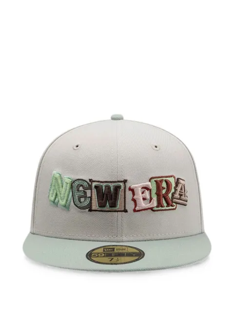 NEW ERA CAP DIY Note 59Fifty logo-embroidered cap