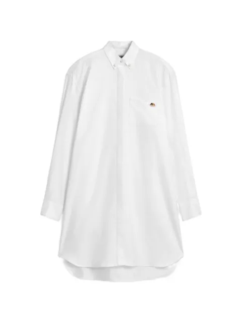 Fiorucci Angel-patch midi shirt dress