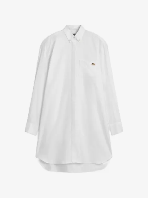 Fiorucci Angel-patch midi shirt dress