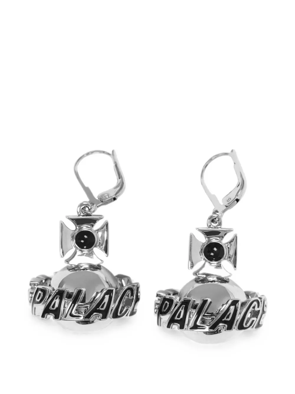 Palace x Vivienne Orecchini Westwood Orb - Argento