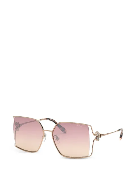 Chopard crystal-embellished square-frame sunglasses