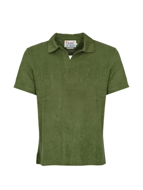 MC2 Saint Barth terrycloth-texture polo shirt
