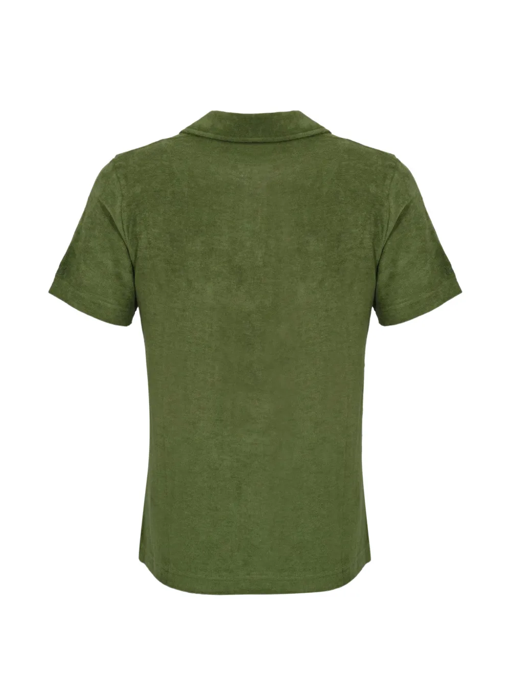 MC2 Saint Barth Poloshirt met badstof-textuur Groen