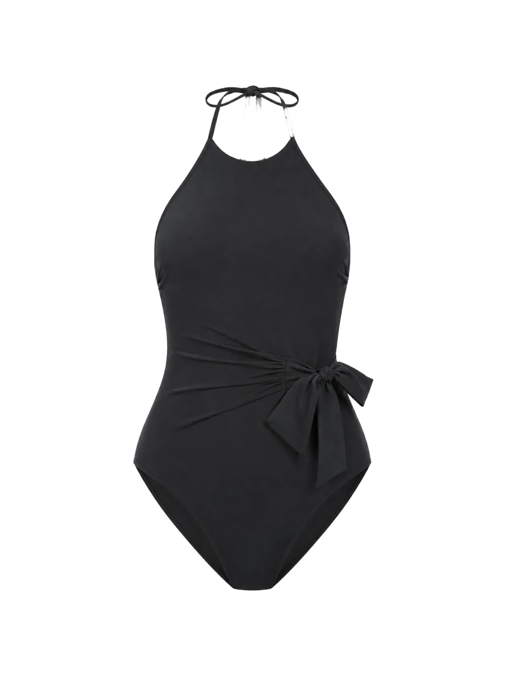 Gottex Luna bow-detail swimsuit - Nero