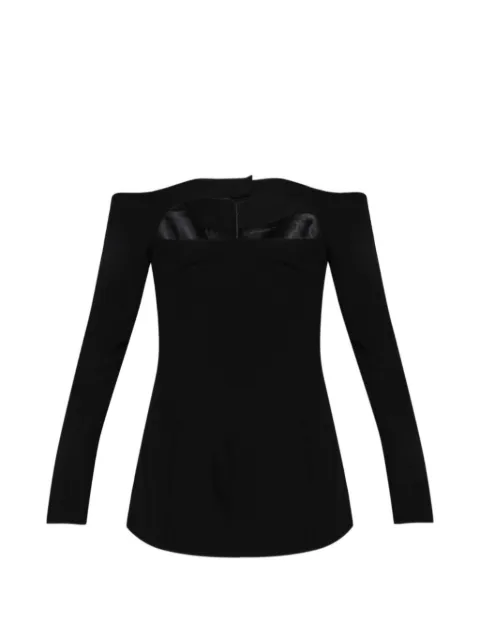 Florence & Fortitude Jordan cutout long-sleeve top