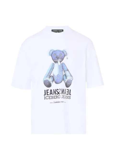 Iceberg graphic-print crew-neck T-shirt