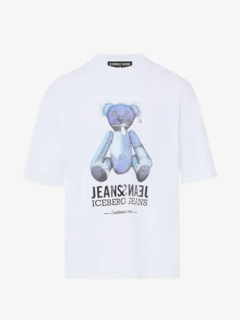 Iceberg graphic-print crew-neck T-shirt