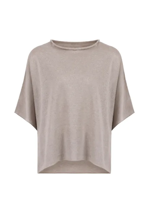 Dusan camiseta asimétrica de punto fino
