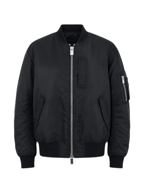 sacai zip-up twill jacket