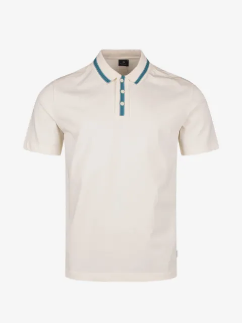 Paul Smith stripe-trim short-sleeve polo shirt