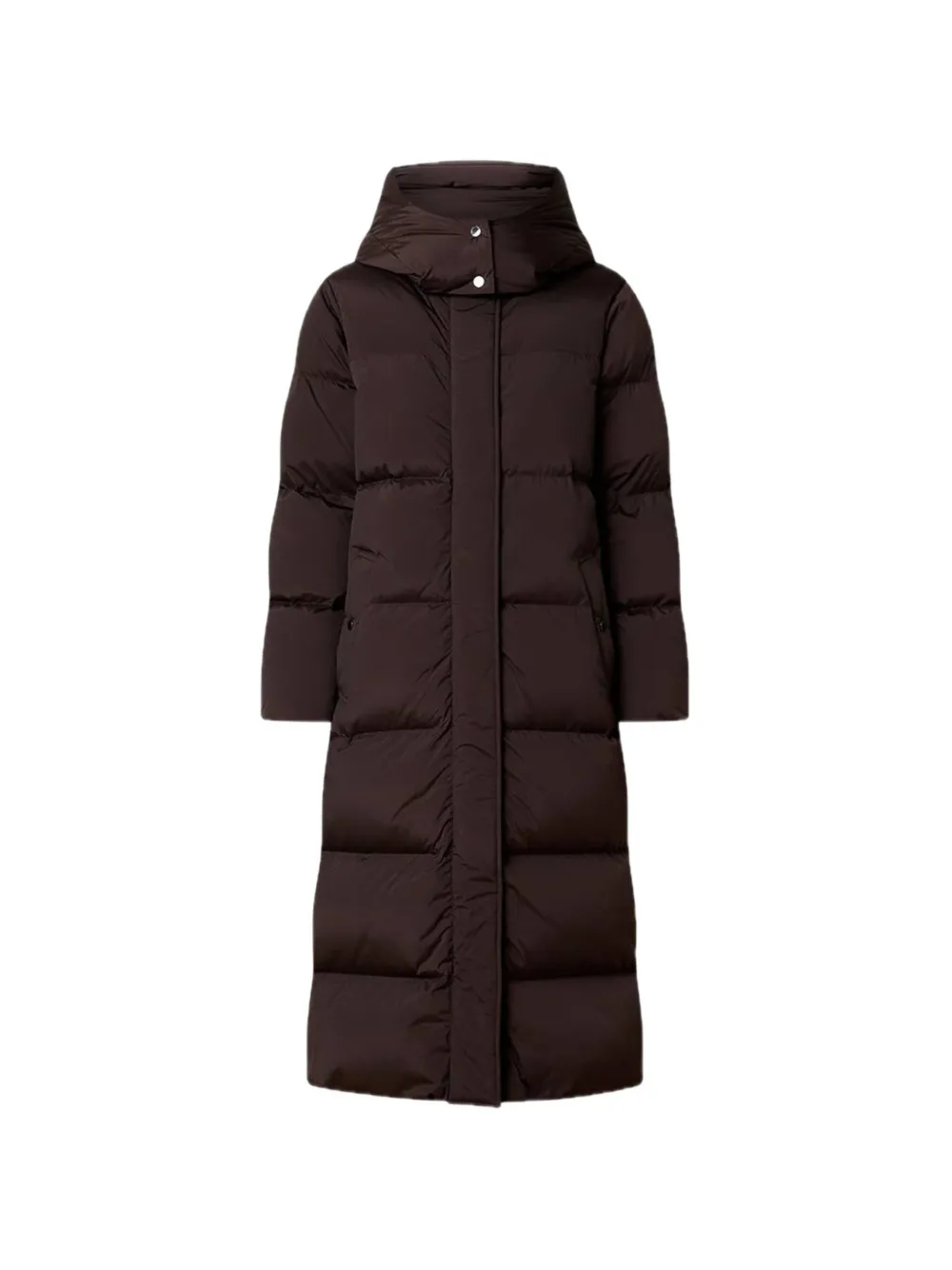 Woolrich Kelly padded parka coat - Marrone