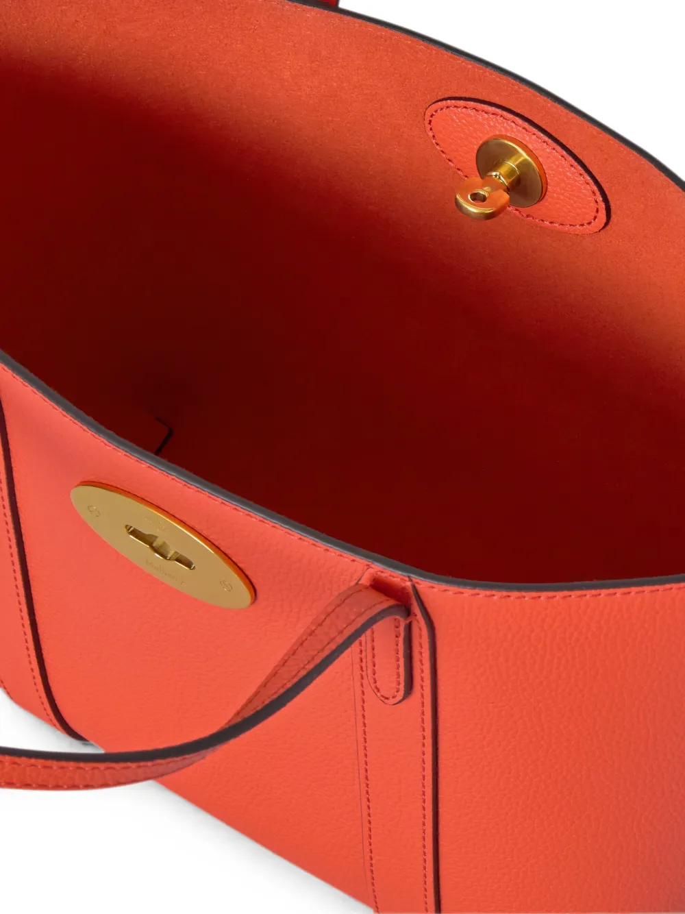 Mulberry Bayswater kleine shopper Oranje