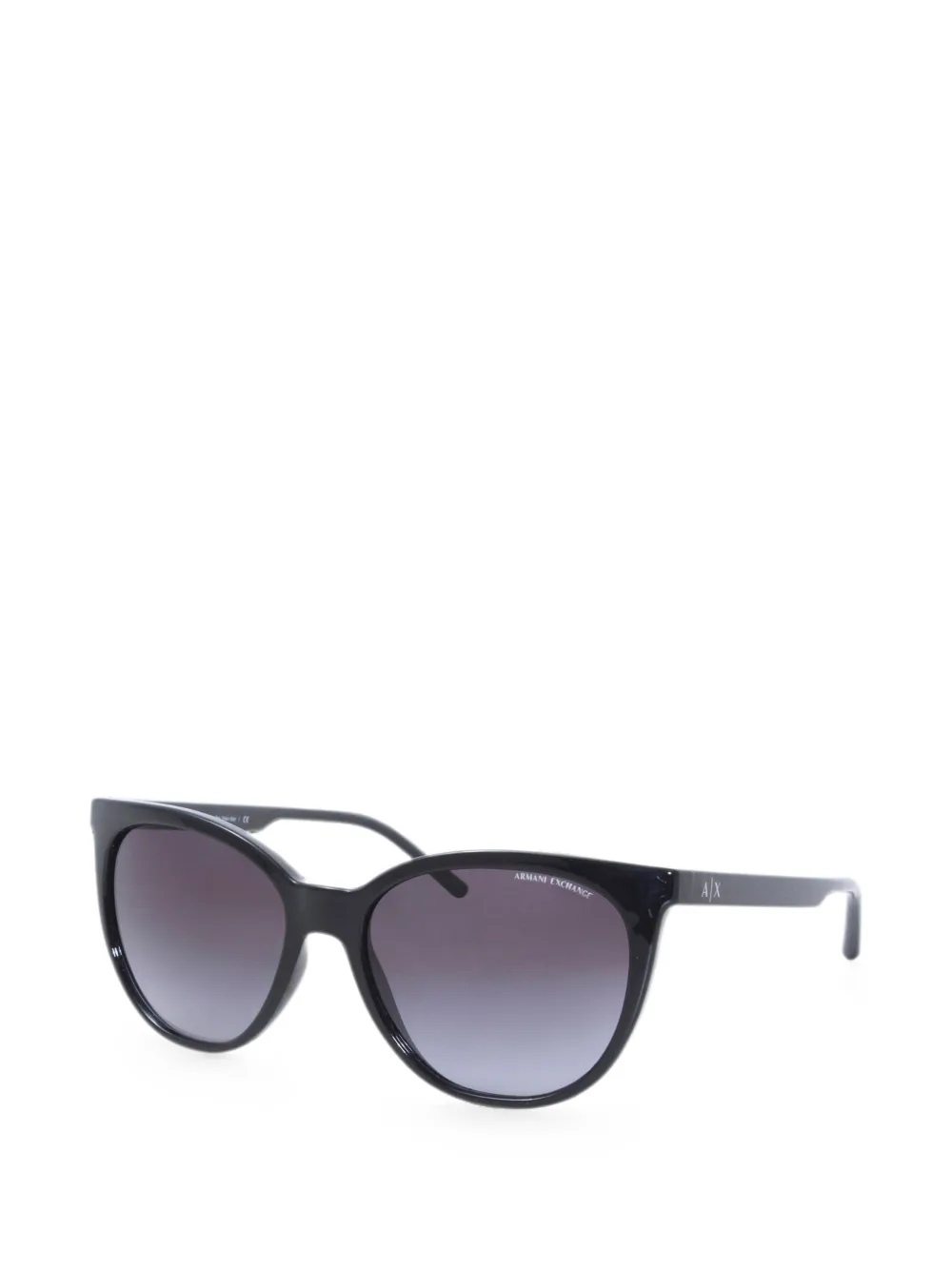 Armani Exchange Zonnebril met cat-eye montuur Zwart