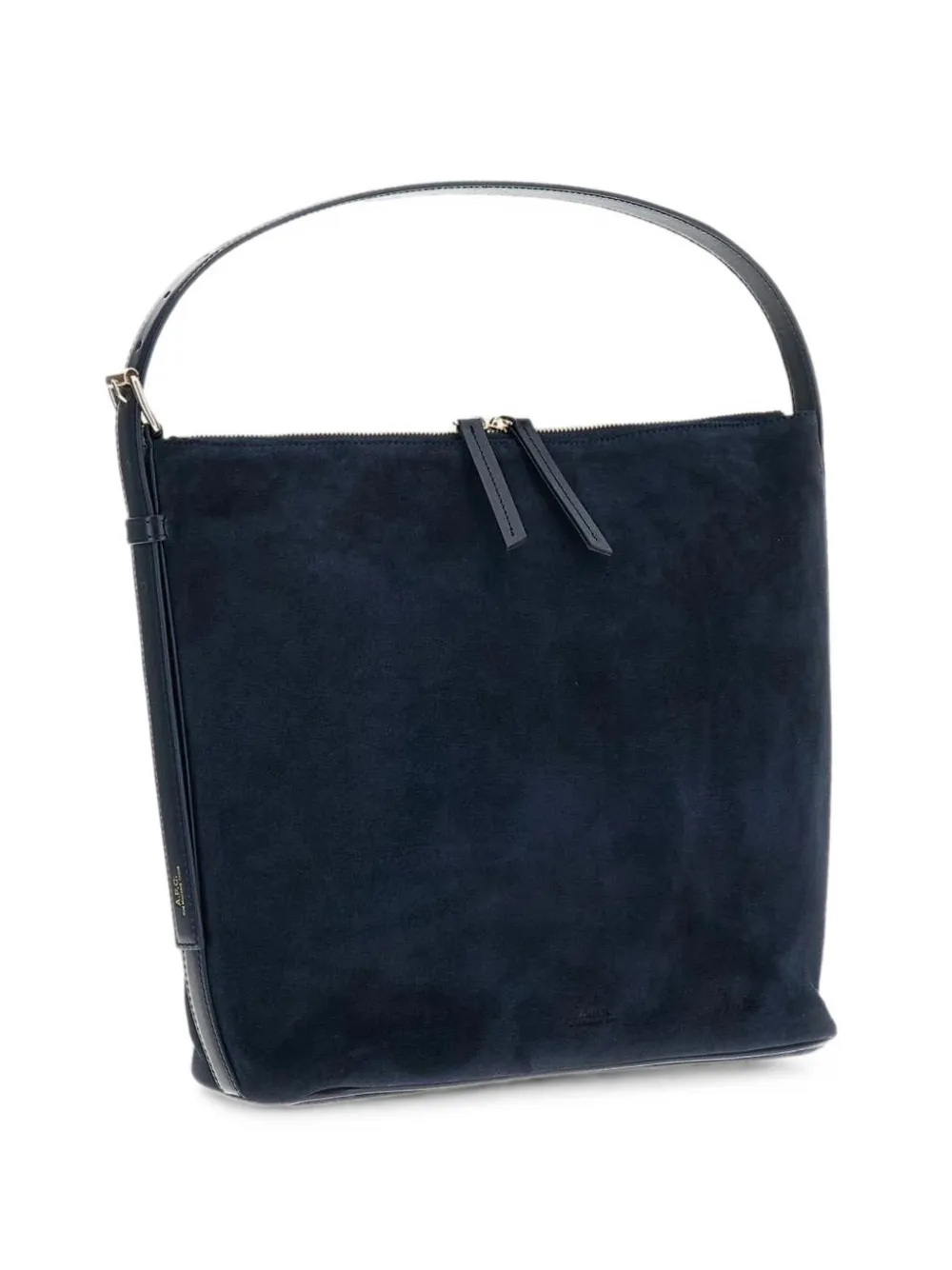 A.P.C. Vera shopper met suède afwerking Blauw