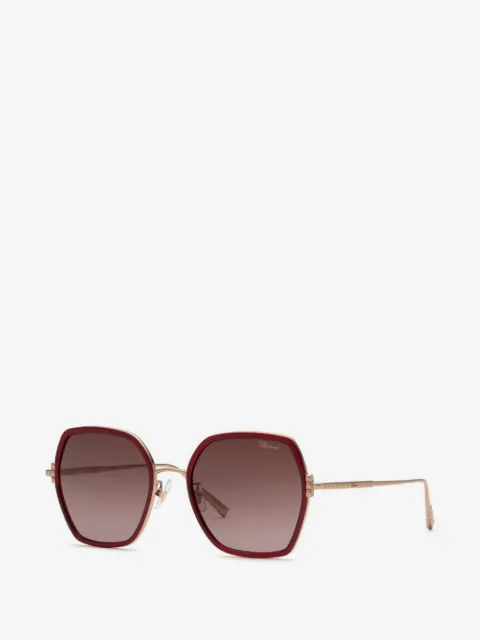 Chopard square-frame sunglasses