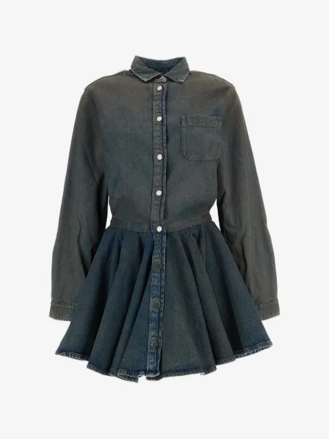 Haikure vestido con efecto envejecido