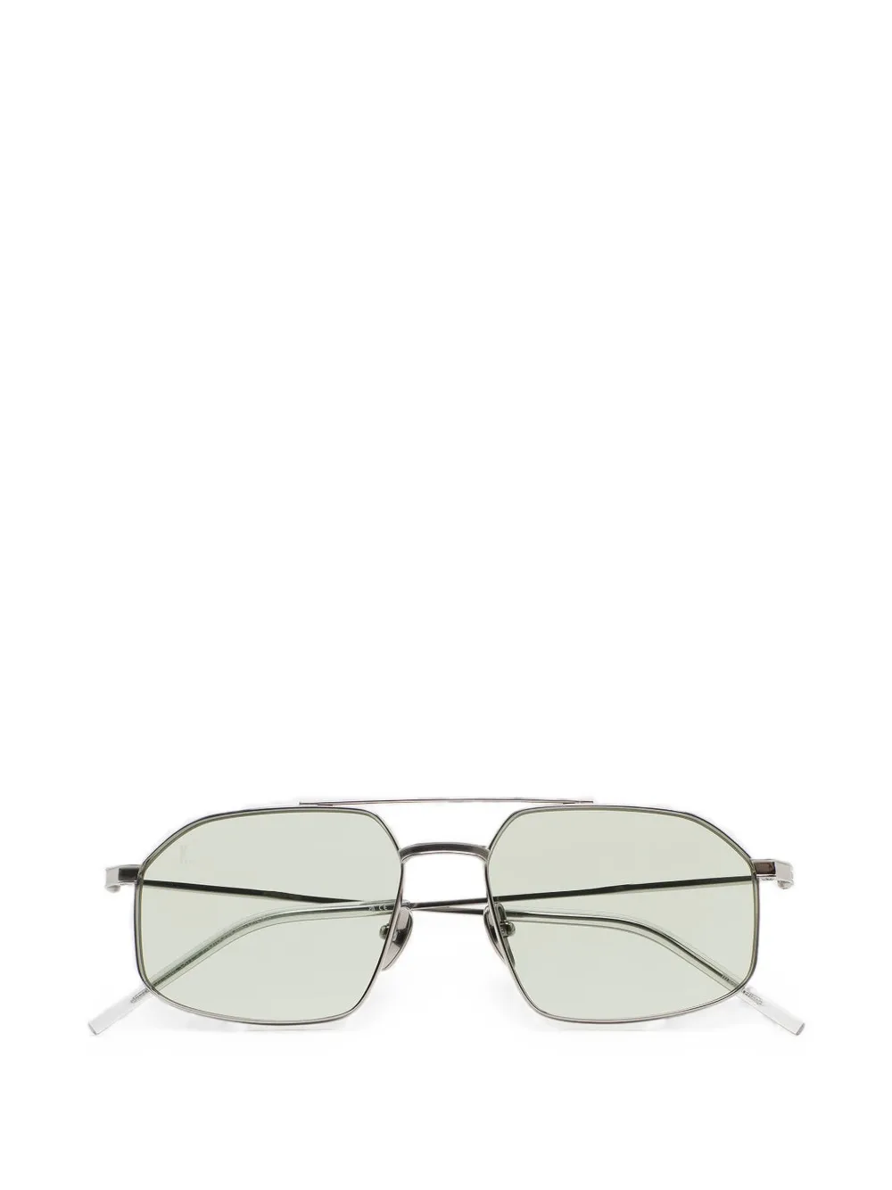 Kaleos Ross geometric-frame sunglasses - Argento