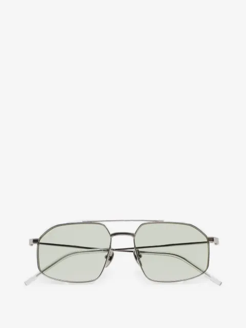 Kaleos Ross geometric-frame sunglasses
