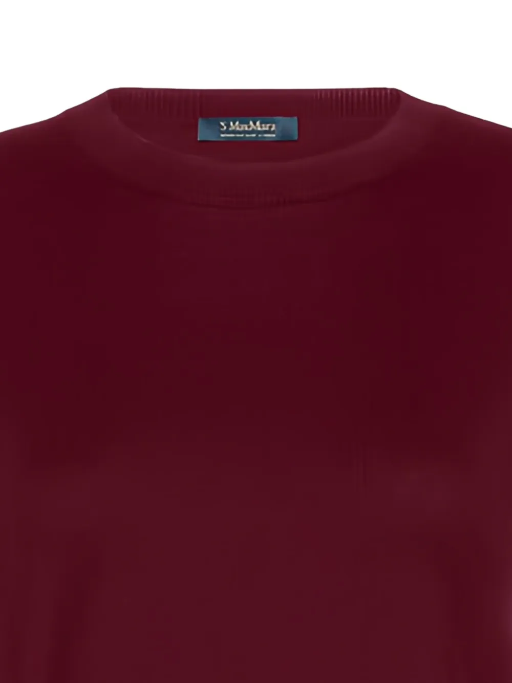 'S Max Mara Trui met ronde hals en korte mouwen Rood