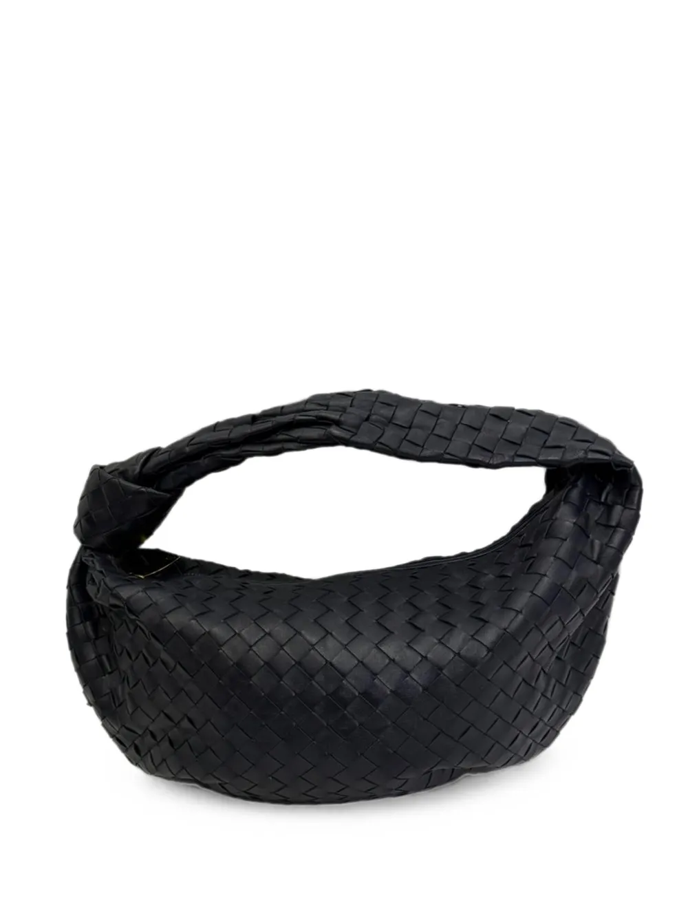 Bottega Veneta Pre-Owned Teen Jodie knotted shoulder bag - Black