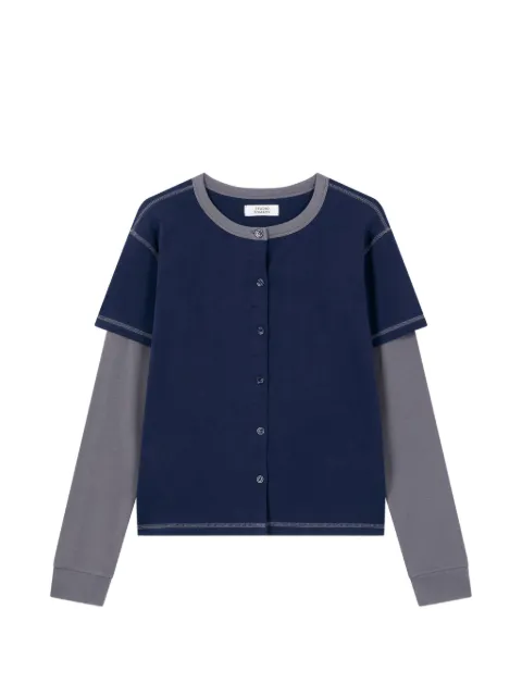 TOMBOY sudadera a capas con botones