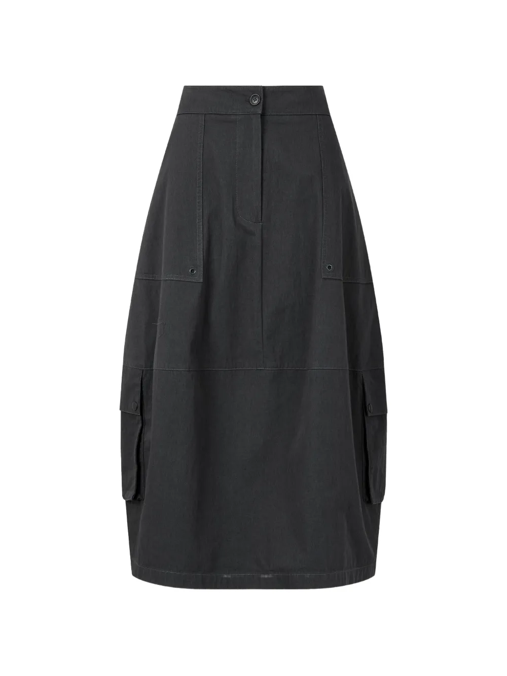 TOMBOY cotton cargo skirt - Grau