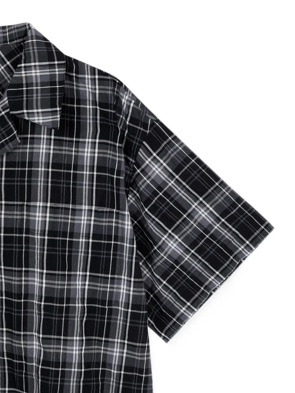 TOMBOY Geruit blouse Zwart