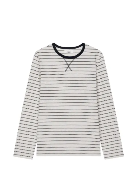TOMBOY long-sleeve horizontal-striped T-shirt