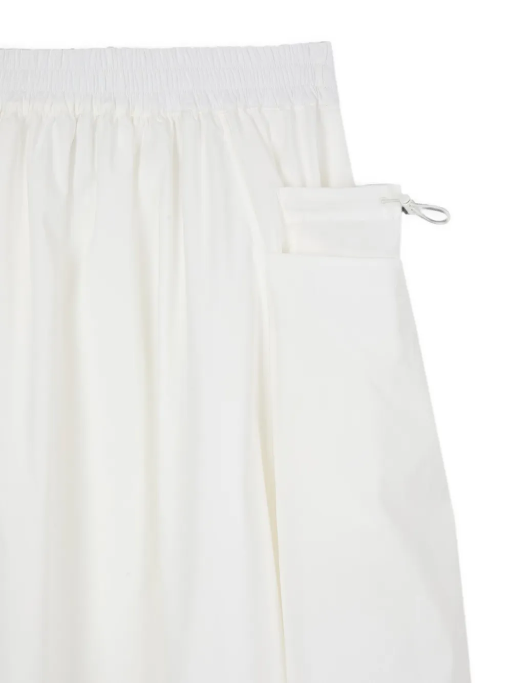 TOMBOY Ballonrok met elastische taille Wit